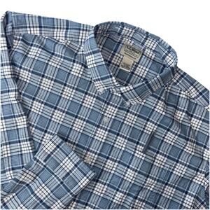 L.L LL Bean Shirt Mens XLarge long sleeve button up